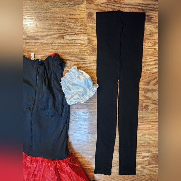 Sexy Red Riding Hood Halloween Costume Adult Size Large 10-12 - Picture 7 of 8